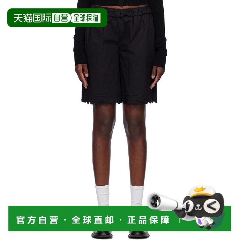 1h可退 潮奢 THE GARMENT 女士 黑色 Cyprus 短裤 21179