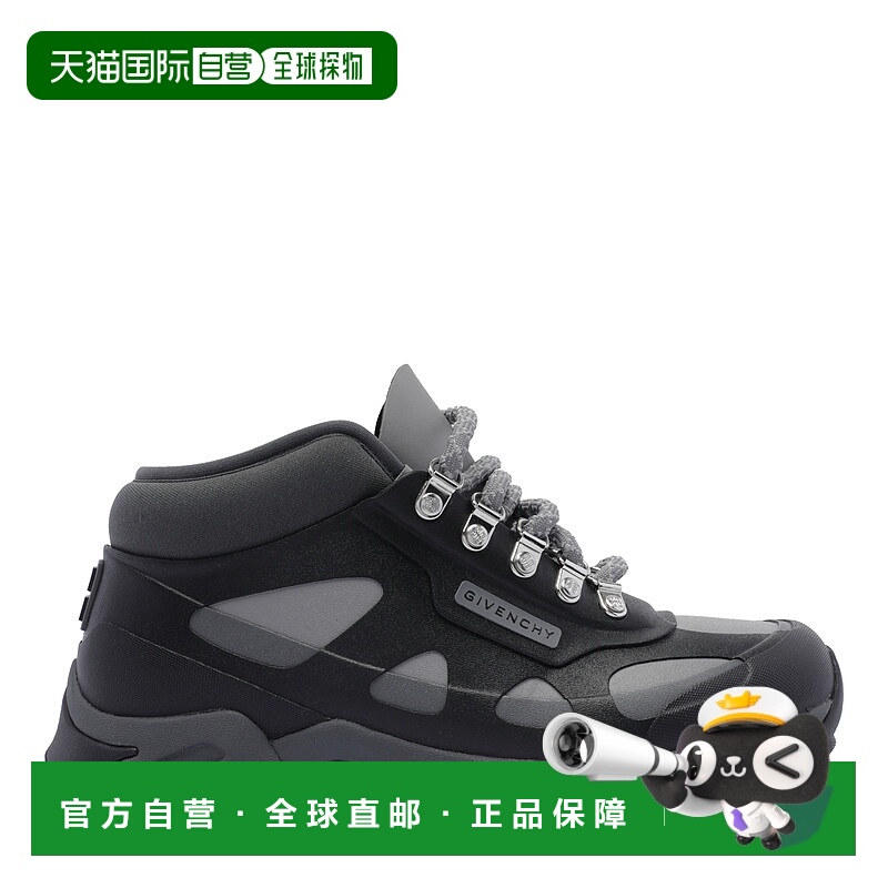 1h可退 GIVENCHY 男士运动鞋 BH604QH1QG002 SS2025 黑色 Shoes B