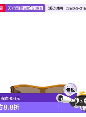 SAINT LAURENT 女士眼镜 SL704004 SS2025 棕色 徽标太阳镜