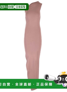 RICK OWENS 女士半身裙 AW2024 RP01D2664VI63粉红色包臀裙长裙