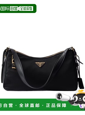 PRADA 女士斜挎包 1BC2322C8QVODOF0002 手提包单肩包黑色 CO