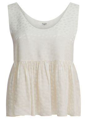 CHLOÉ 女士T恤 CH26SHT30310107WHITE SS2026 白色背心