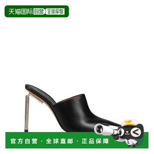 1h可退 潮奢 off-white 女士 Mules 木屐 black黑色 舒适时尚