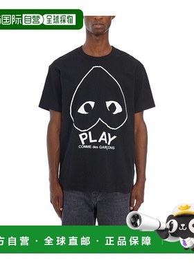 1h可退 COMME DES GARÇONS PLAY 男士T恤 HAXT114051NERO