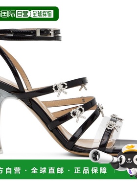 1h可退 潮奢 MACH & MACH 女士 黑色 Camille 95 高跟鞋 PF22S000