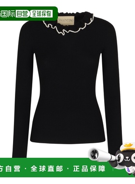 VALENTINO 女士针织衫 7B3KC65V9EW0NA AW2025 黑色