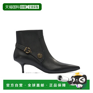 PINKO 黑色 女士靴子 AW2025 尖头短 SD0367P087Z99BLACK 1h可退