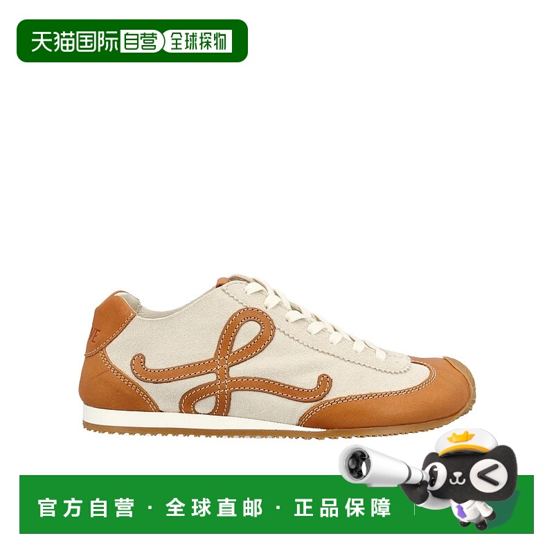 1h可退 LOEWE 女士运动鞋 LBR2465X011895 AW2025 花色 圆头运动