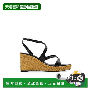 AYLA85CTQBLACK 黑色 JIMMY Shoes 女士凉鞋 Wedge Ayla CHOO