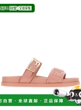 FENDI 女士凉鞋 8X8710ABOHF1TOM AW2025 粉红色 Pink nappa leat