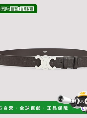 CELINE 男士腰带 45BIE3AUY19ES SS2026 黑色 LARGE 30MM