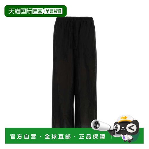 LOEWE 男士休闲裤 H616Y04XA7BLACK SS2025 黑色