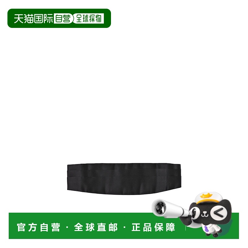 1h可退 VALENTINO 男士腰带 3Y2EY002CYY0NO SS2024 黑色 宽边腰