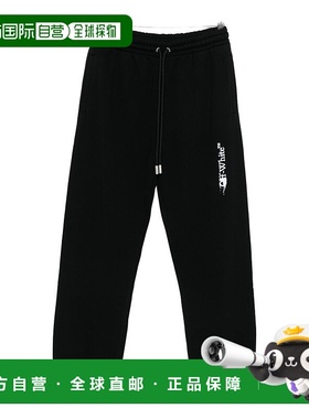 OFF-WHITE 男士休闲裤 OMCH057F25FLE0021001 CO 黑色