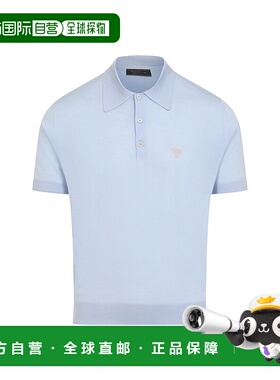 1h可退 潮奢 Prada 普拉达 男士 標誌刺繡短袖 Polo 衫 UMF003SOO