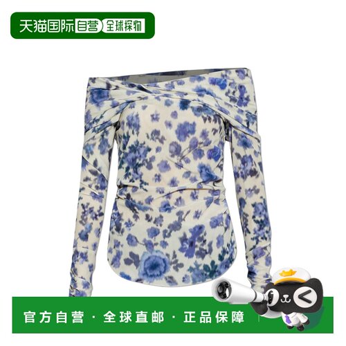 ISABEL MARANT 女士背心吊带 HT0822FAD1J11IBLUE SS2026
