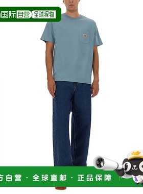 CARHARTT WIP 男士牛仔裤 I0358930106 AW2025 蓝色