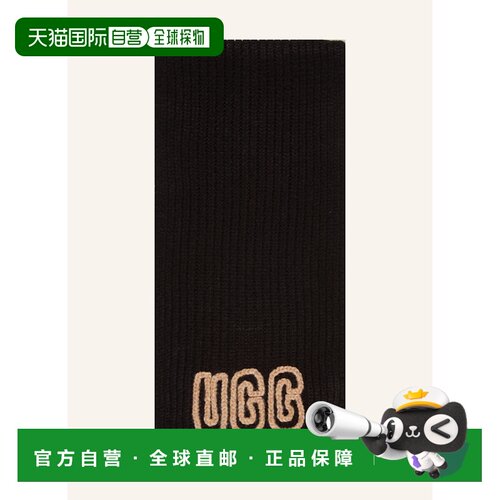 UGG 女士围巾 100282362513000 CO SCARF 黑色配饰