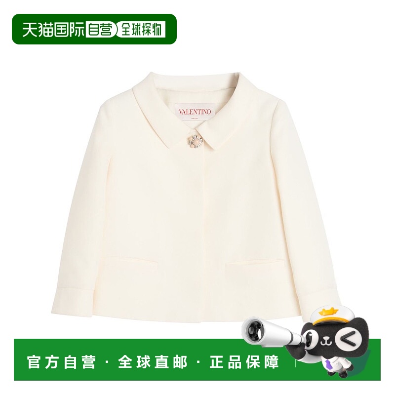 1h可退 VALENTINO 女士西服 BCE3Y01CFA03 CO 白色