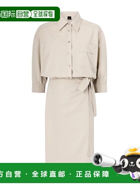 PINKO 女士连衣裙 106654A18EI18 SS2026 灰色 Ariane Dress