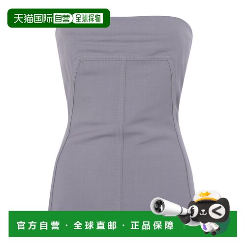 RICK OWENS 女士背心吊带 RP02F5127WST28 AW2026 灰色