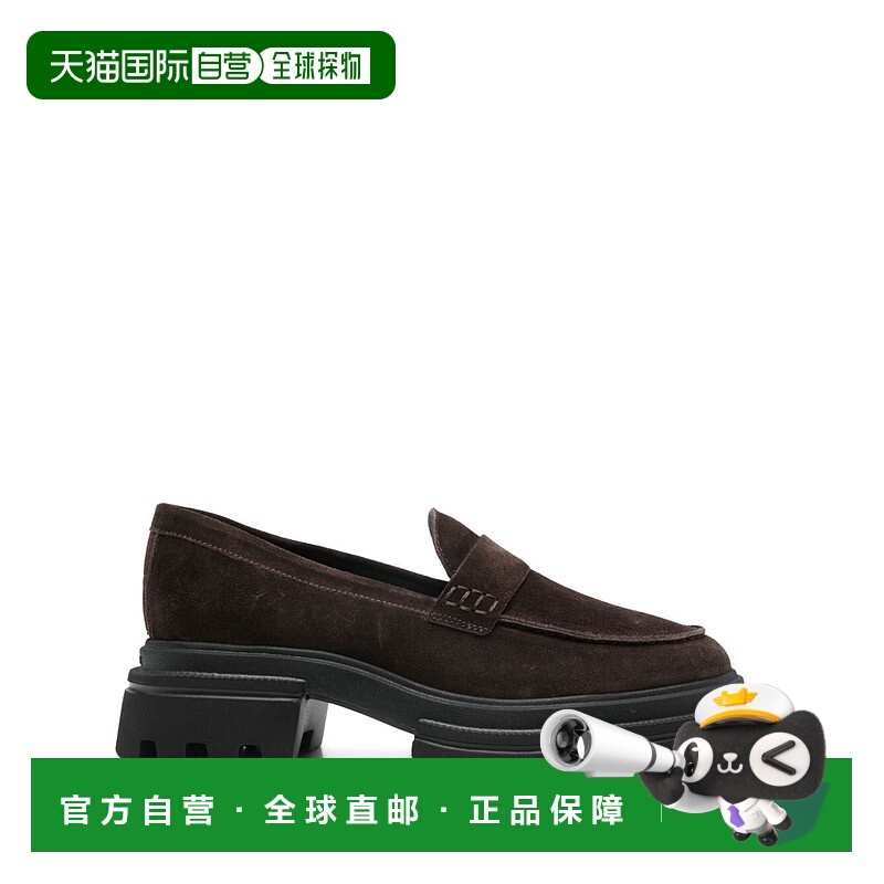 1h可退 HOGAN 女士休闲鞋 HXW6740FM50BYES808 AW2024 棕色