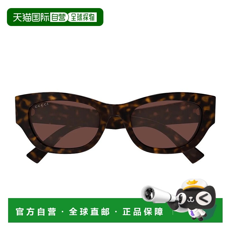 1h可退 GUCCI 女士眼镜 19655CC0A16851 AW2026 棕色 Gucci Gg195