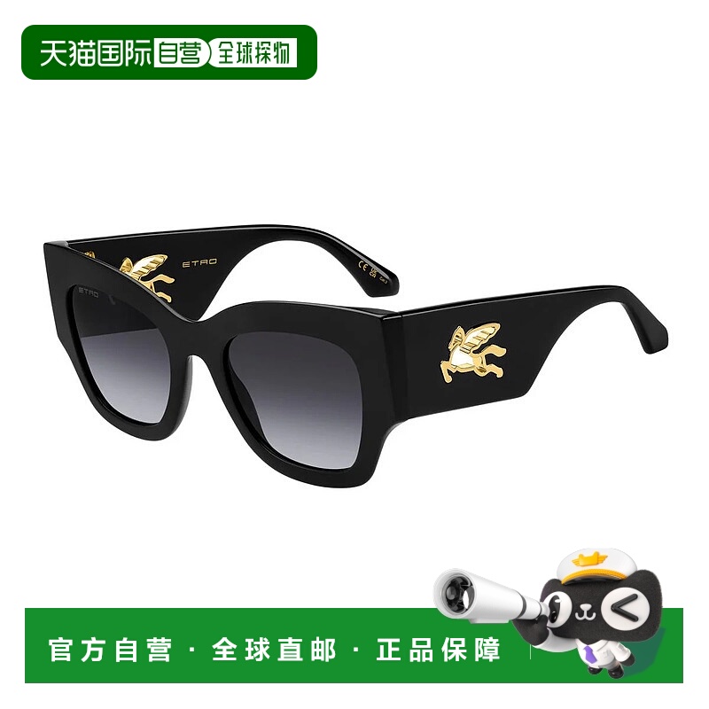 1h可退 ETRO 女士眼镜 0076S807 SS2025 黑色 Etro Sunglasses