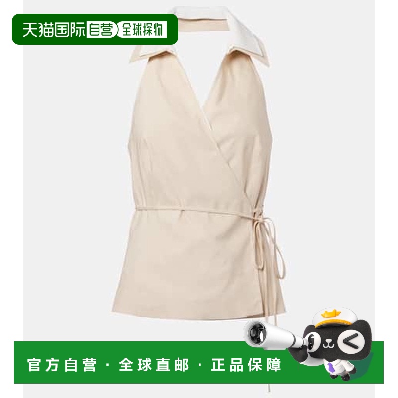 1h可退 潮奢 Simkhai 女士 Campbell 亚麻上衣 beige米色 舒适时