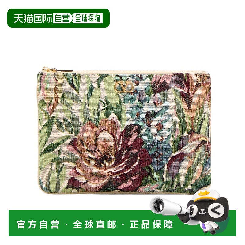 1h可退 VALENTINO 女士单肩包 WP0AK4CVVRDW SS2025 花色 拉链手