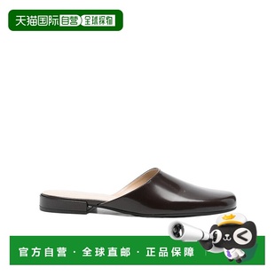 F1677L604LQB AW2025 黑色女鞋 THE 半拖鞋 女士拖鞋 单鞋 ROW