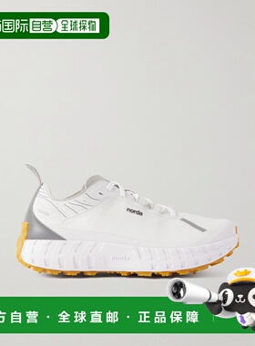 1h可退 潮奢 Norda 男士 001A Dyneema® 橡胶边跑步鞋 001AWHITEG