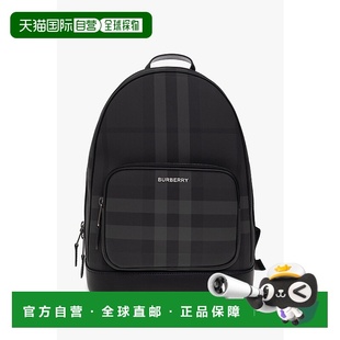 BURBERRY 男士双肩包 8065630A8800CHARCOAL CO 灰色