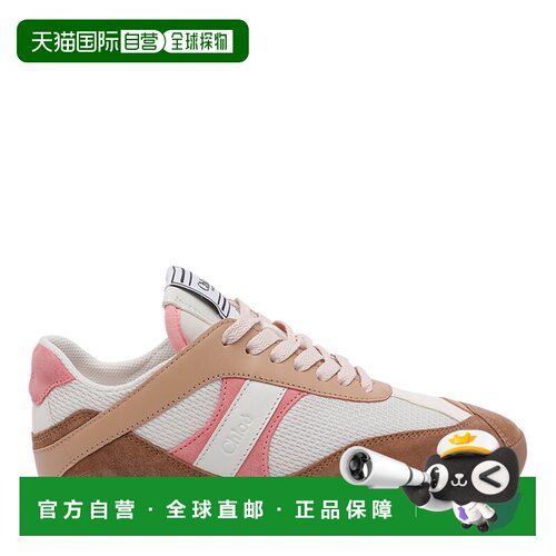 CHLOÉ 女士运动鞋 25W07IVD6D3 SS2026 粉红色 CHLOE KICK sneake
