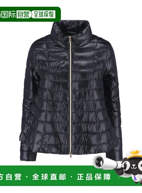 1h可退 潮奢 Herno 女士 黑色夹克 PI002183D12017Z