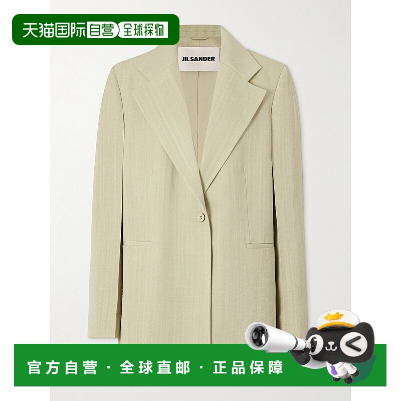 1h可退 潮奢 Jil Sander 吉尔 桑达 女士 梭织西装外套 J02BN0201