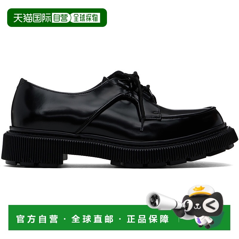 1h可退 潮奢 Adieu 男士 黑色 Type 175 德比鞋 Type175