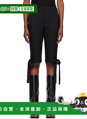 1h可退 潮奢 FIDAN NOVRUZOVA 女士 黑色 Benedict Bow Capri 长