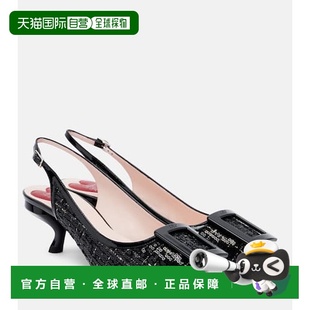 1h可退 潮奢 ROGER VIVIER 罗杰 维维亚 女士 Virgule 55 亮珠片