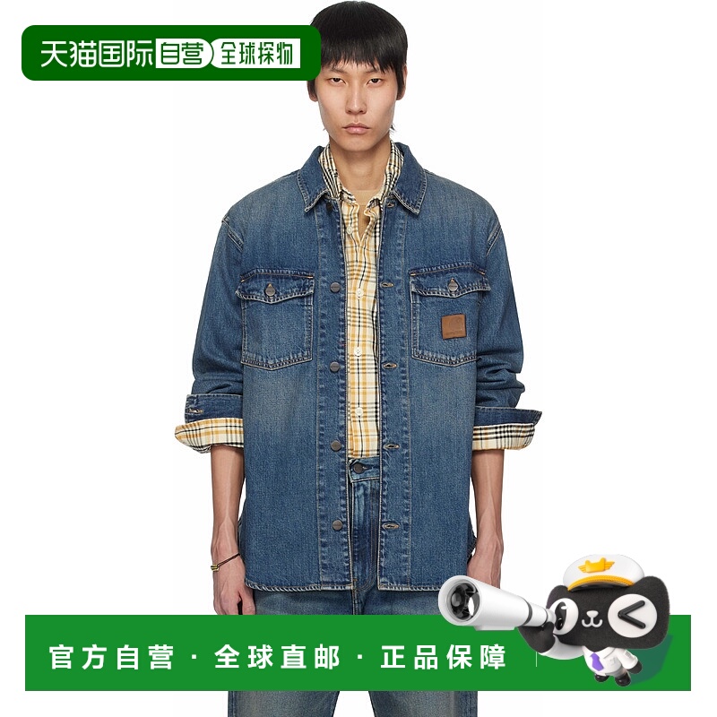 1h可退 潮奢 CARHARTT WIP 男士 蓝色 Lincoln 牛仔夹克 I034735