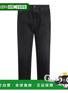 1h可退 潮奢 off-white 男士 黑色 Arrow Skate 牛仔裤 OMYA138C9