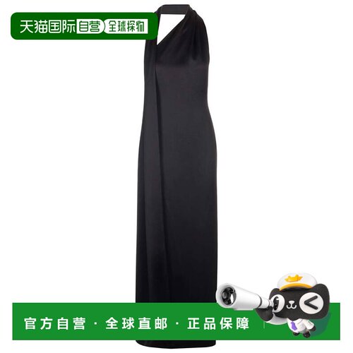 LOEWE 女士连衣裙 S359Y09XB71100 AW2024 黑色长裙