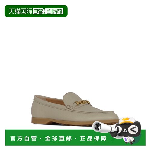 TOD'S 女士芭蕾乐福鞋 XXW01M0KB60UUGC006 SS2026 浅棕色一脚蹬