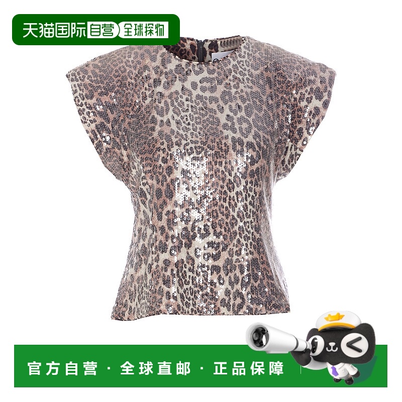 1h可退 GANNI 女士背心吊带 T4182943 AW2025 黄色 Sleeveless to