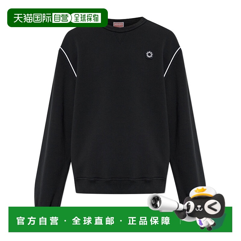 KENZO 男士卫衣 FG55SW5074MJ99J SS2026 黑色 长袖卫衣