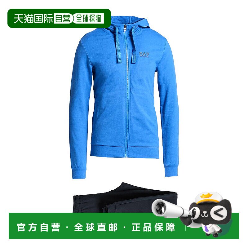 1h可退 潮奢 Ea7 男士 Outfit 运动运动装 blue蓝色 舒适时尚
