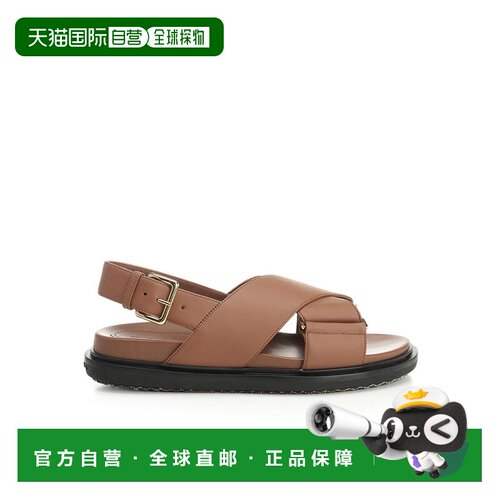 1h可退 MARNI 女士凉鞋 FBMS015701P3614ZO238 AW2025 棕色