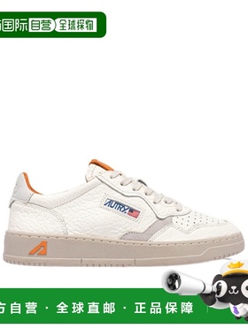 AUTRY 男士运动鞋 AULMNE13 SS2026 白色 休闲鞋系带低帮运动鞋