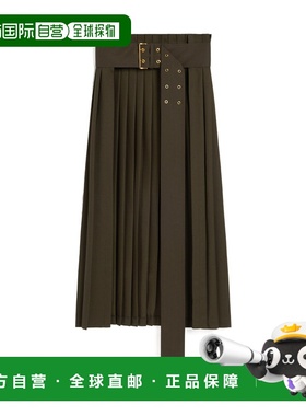 Ami Paris 女士半身裙 FSK256PL0012377 SS2025 黑色