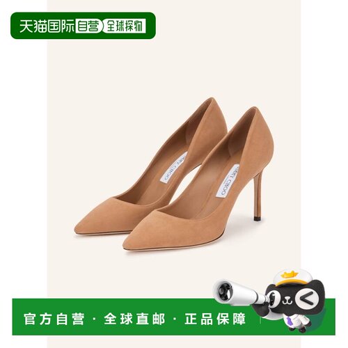 JIMMY CHOO 女士高跟鞋 100159799215002 CO 驼色 Pumps ROMY 85